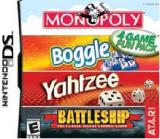 Monopoly, Boggle, Yahtzee , Battleship -- 4 Game Pack! Monopoly, Boggle, Yahtzee , Battleship -- 4 Game Pack!