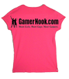 a pink tshirt